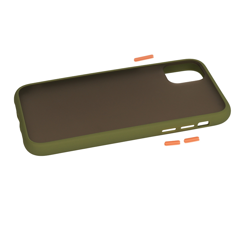 Vennus Button Matt kaitse Xiaomi Redmi 9A - läbipaistev