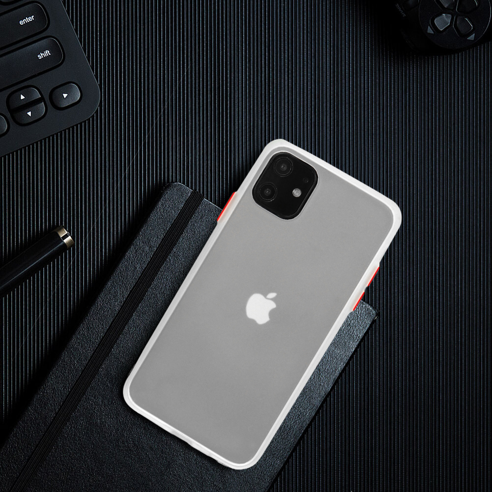 Vennus Button Matt kaitse Xiaomi Redmi 9A - läbipaistev