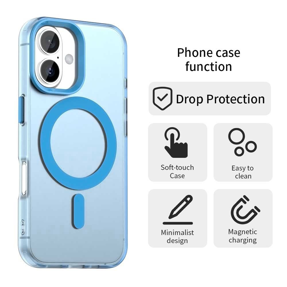 Techsuit - CandyCase MagSafe ümbris Apple iPhone 17 - valge