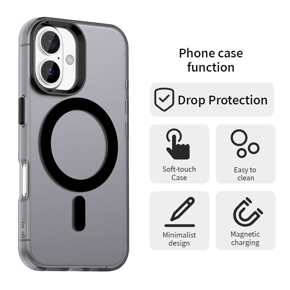 Techsuit - CandyCase MagSafe ümbris Apple iPhone 17 - valge