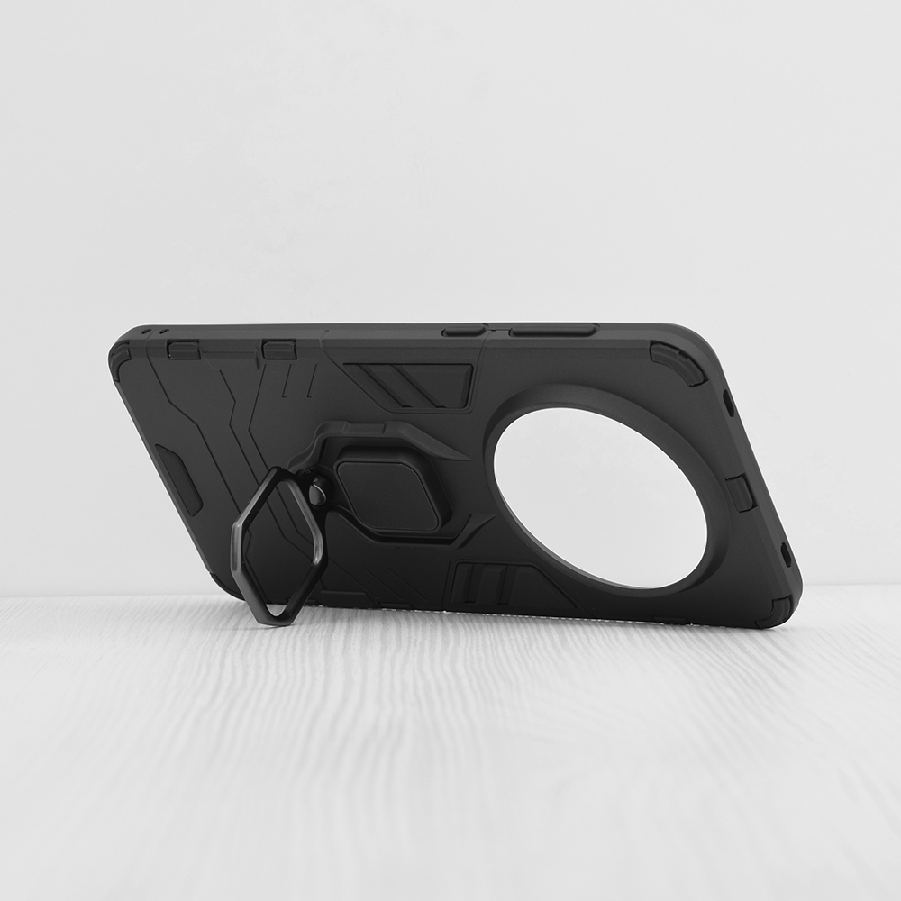 Vastupidav Ring Armor Case Huawei Mate 60 Pro jaoks - must