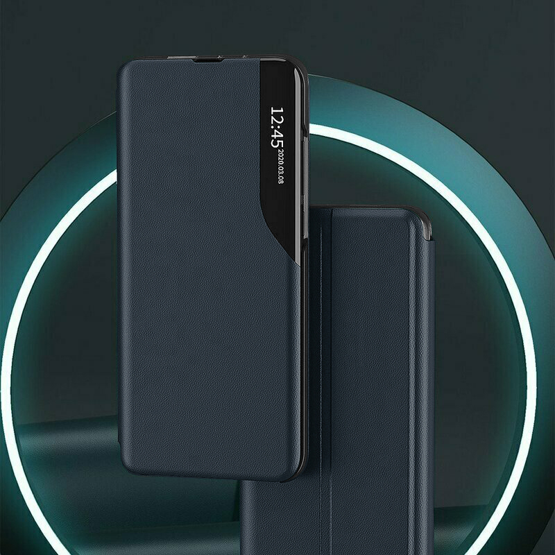 Elegantne raamatukott View Case Xiaomi Redmi Note 13 - tumesinine