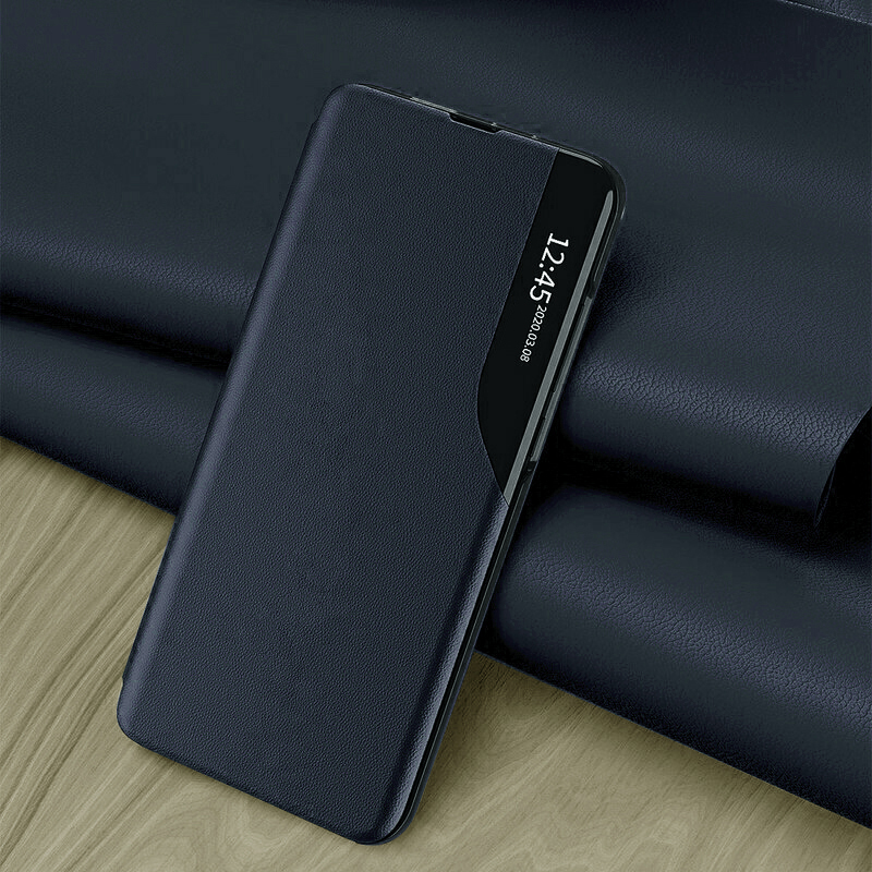 Elegantne raamatukott View Case Xiaomi Redmi Note 13 - tumesinine