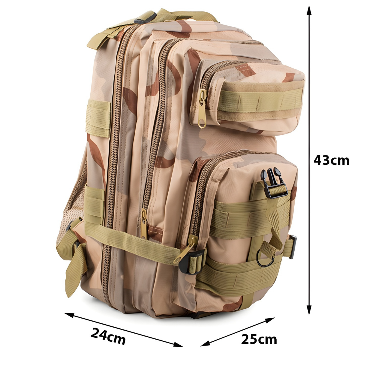 Taktikaline seljakott 30L - Pruun