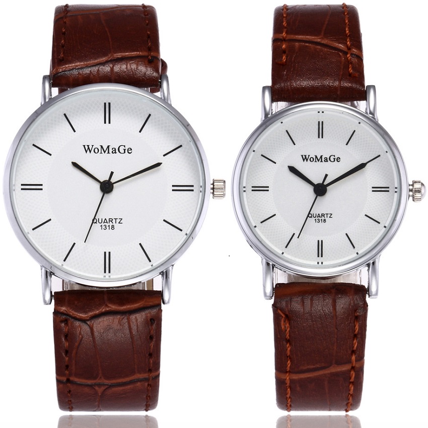 Naiste kell RI-14840 - Must / Valge