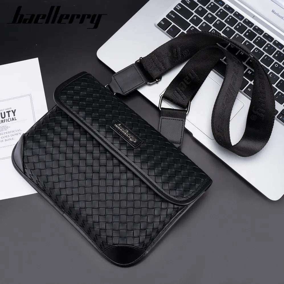 Meeste crossbody-õlakott Baellerry CL-35446 - Must