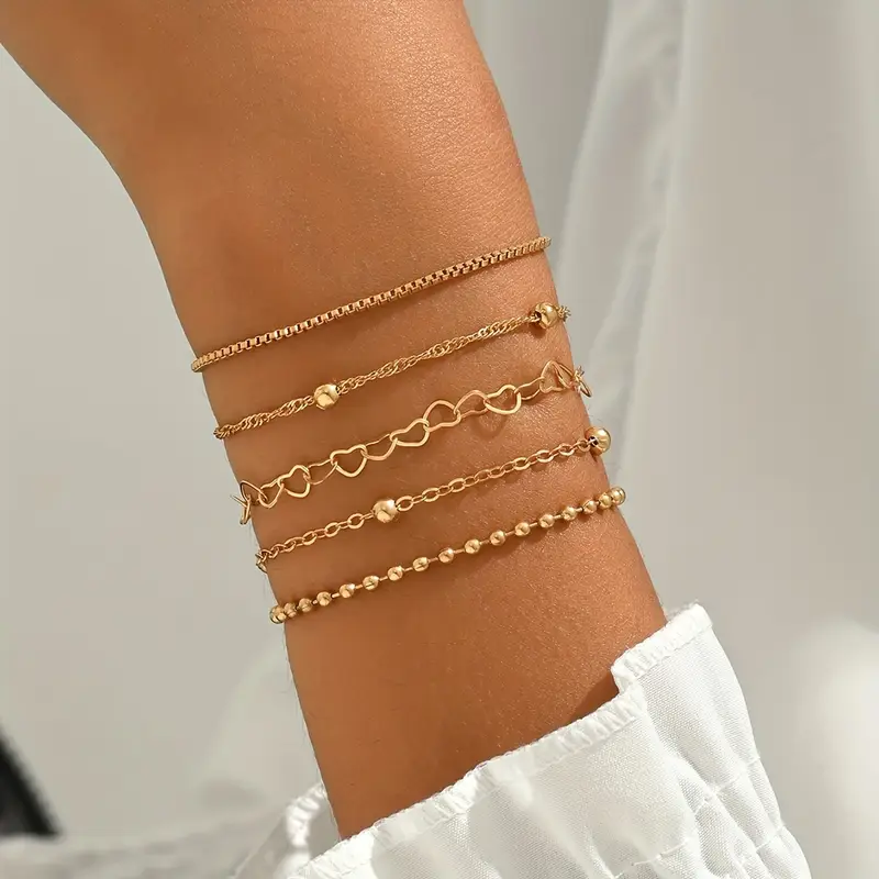 Käevõrude komplekt AZ-38825 - Kuldne