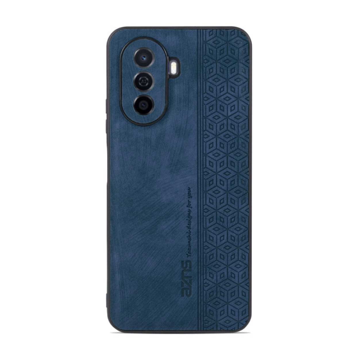 Ümbris Embossed Case Huawei Nova Y70 jaoks - Pruun