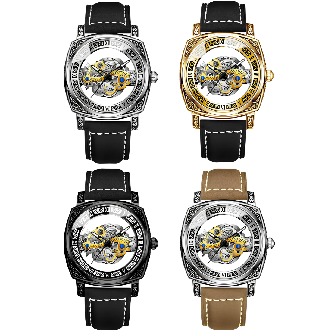 BINBOND MD-41281 kell - Must / Kuldne