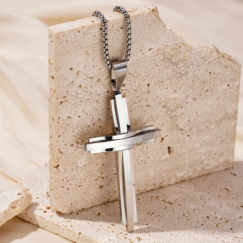Kaelakee SI-34220 Cross - Kuldne