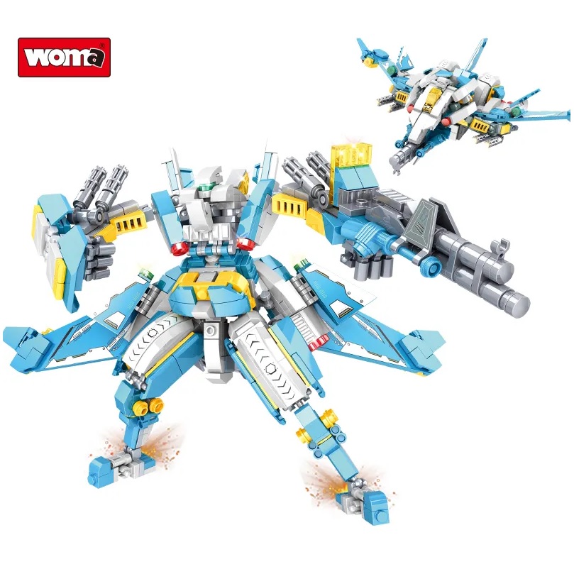 WOMA ehituskomplekt - Robot 2-ühes