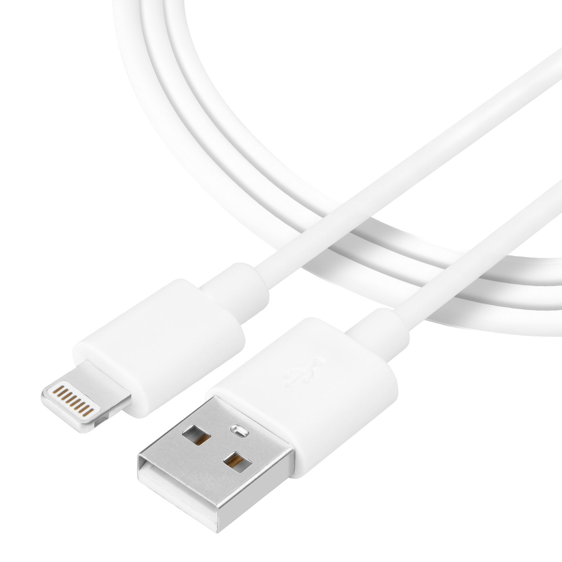 Tactical Smooth Thread kaabel USB-A/Lightning - 1m - Valge
