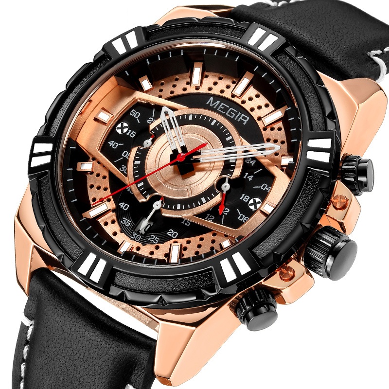 Kell MEGIR KA-38559 - Must / Pruun / Hõbedane