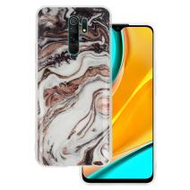 Marble sädelev silikoonkaitse Xiaomi Redmi 9 - mitmevärviline 1